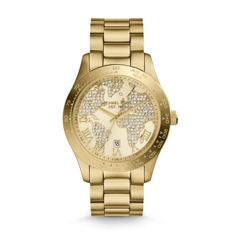 michael kors layton ladies watch|Layton Pavé Gold.